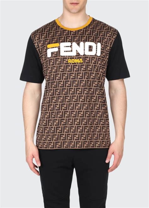 fendi polo shirt mens|fendi crewneck t shirt.